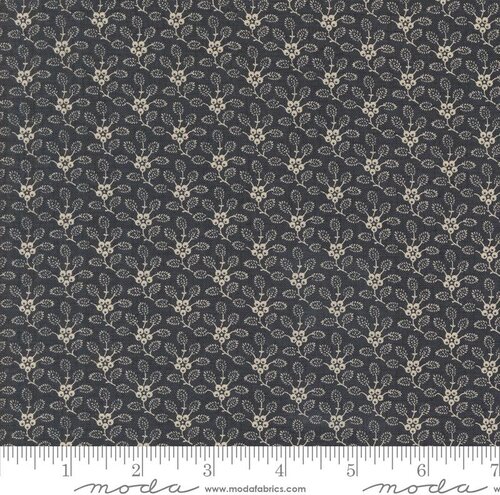Sacre Bleu Floral - Indigo - Quilt Fabric