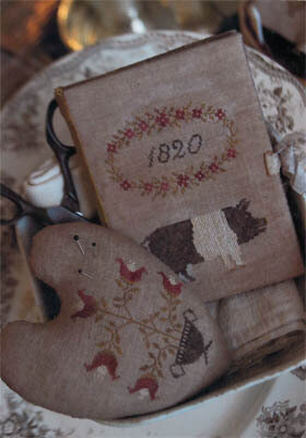 Prized Pig Sewing Book - Cross Stitch Pattern