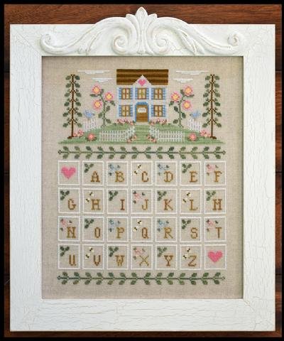 Cottage Alphabet - Cross Stitch Pattern