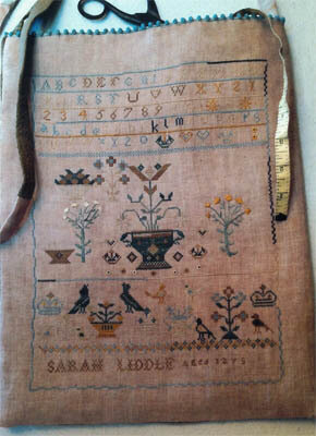 Sarah Liddle Sampler Bag - Cross Stitch Pattern