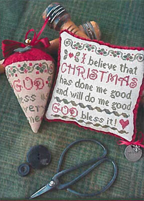 Ebenezer's Blessing - LINEN - Cross Stitch Pattern