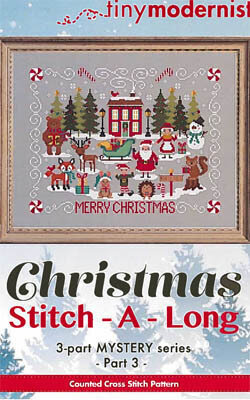 Christmas Stitch-a-Long Part 3 - Cross Stitch Pattern