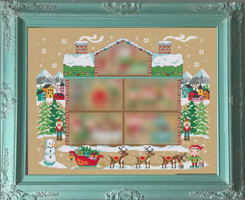 Santa's House Part One - Cross Stitch Pattern