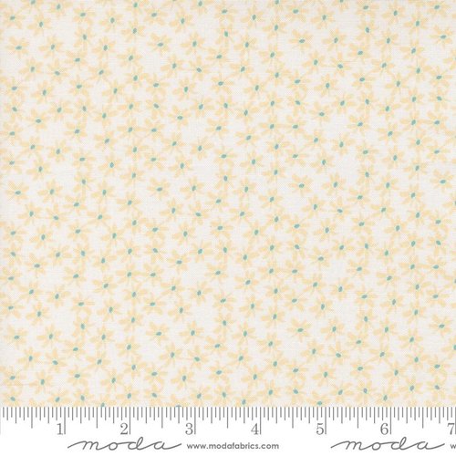 Bonbon Jar Yellow Flowers - Quilt Fabric