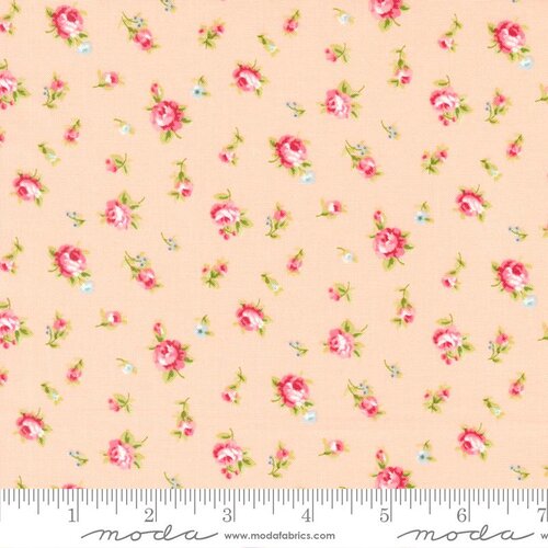 Ellie Coral - Quilt Fabric