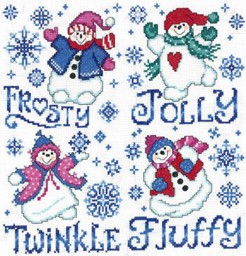 Frosty Friends - Cross Stitch Pattern