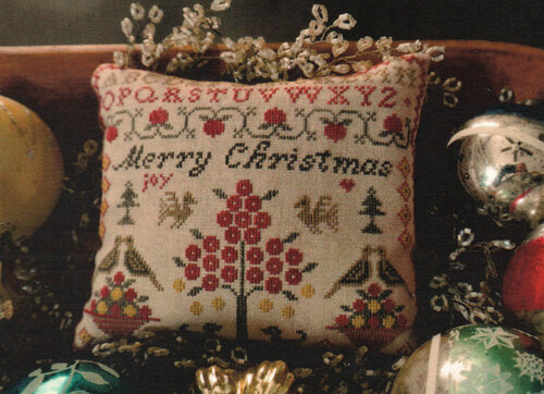 Merry Christmas Sampler, A - Cross Stitch Pattern