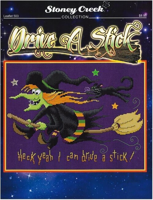 Drive a Stick - Cross Stitch Pattern