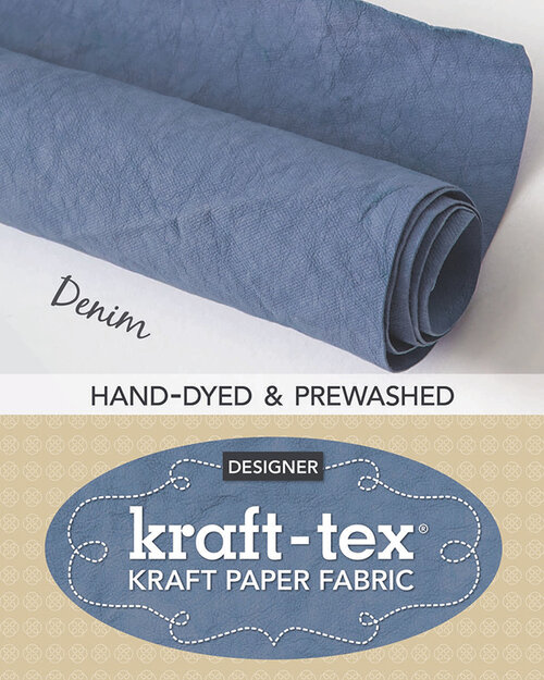 Kraft Tex Roll Hand Dyed Denim