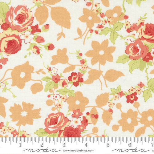 Fig Tree Quilts Fruit Cocktail Ice Cream Tangerine - Quilt Fabric ...