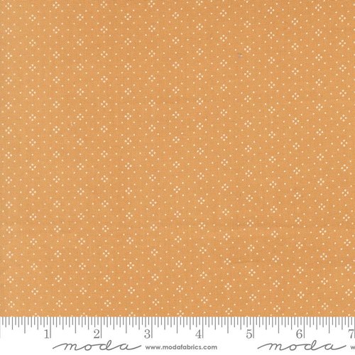 Larkspur and Linen Eyelet Tan - Quilt Fabric