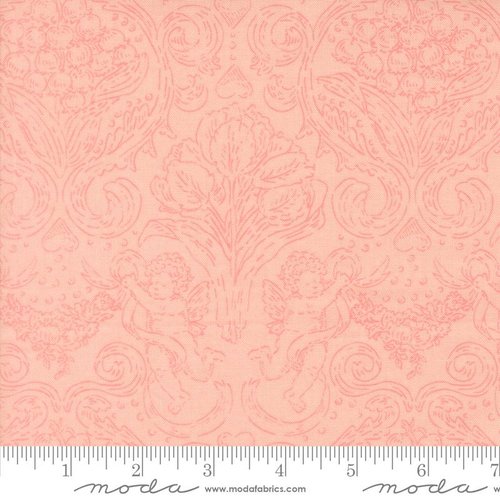 Je Taime Cupid Blush - Quilt Fabric