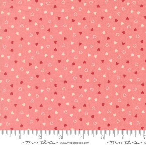 Je Taime Hearts Blossom - Quilt Fabric