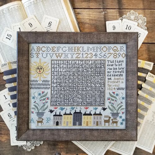 Amelia Prescott - Cross Stitch Pattern