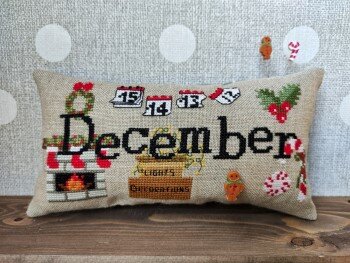 When I Think Of December - Cross Stitch Pattern