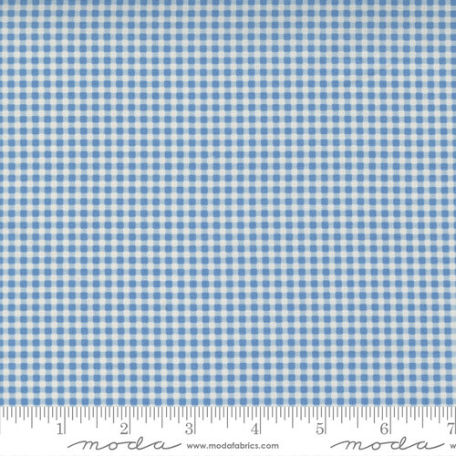 Picture Perfect Light Blue - Gingham - Quilt Fabric