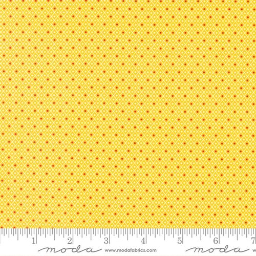 Sweet Melodies Yellow - Quilt Fabric