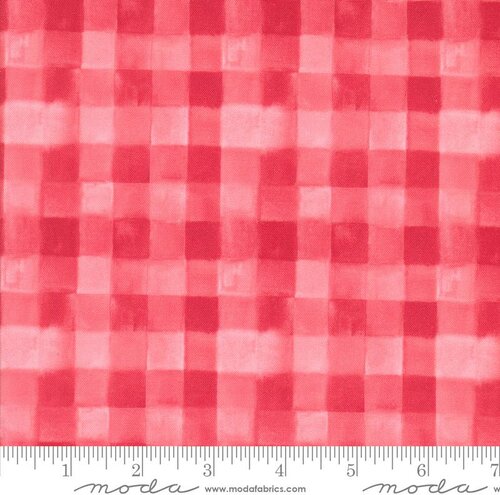 Love And Cheer Gingham Candy - Christmas Quilt Fabric