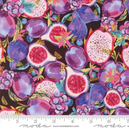 Copa Flora Fruit Midnight - Quilt Fabric