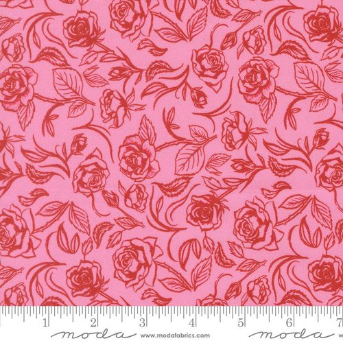 Copa Flora Rose Pink - Quilt Fabric