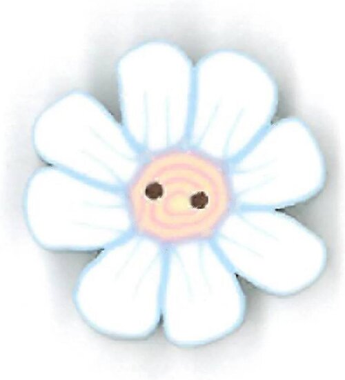 Beth's Small Daisy Button