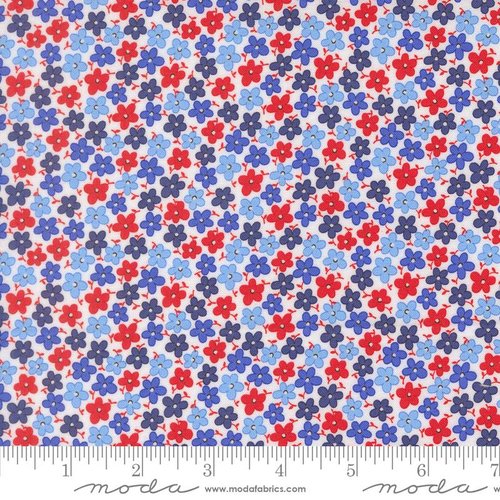 On The Porch Blossoms Cloud - Quilt Fabric