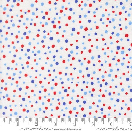 On The Porch Dots Cloud - Quilt Fabric
