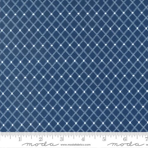 Chicken Wire Checks and Plaids - Bluebird - Quilt Fabric