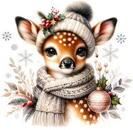 Christmas Reindeer - Needle Minder