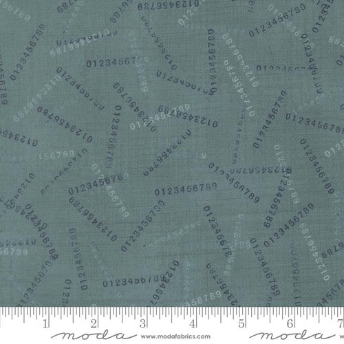 Data Digits Turing - Quilt Fabric
