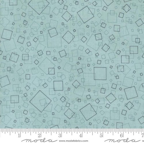 Data Squares Babbage - Quilt Fabric