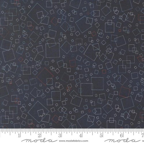 Data Squares Hawking - Quilt Fabric