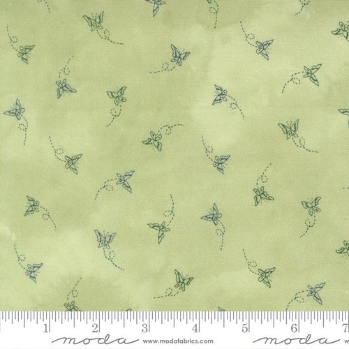 Flutterby Flight Brimstone - Quilt Fabric