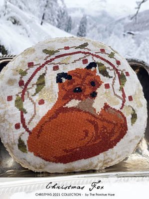 Christmas Fox - Cross Stitch Pattern 