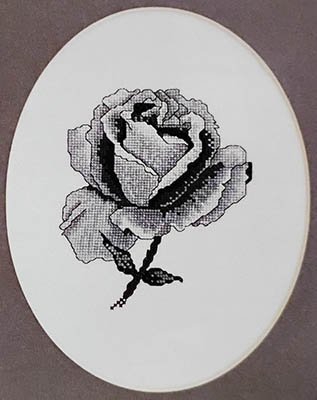Black Rose - Cross Stitch Pattern