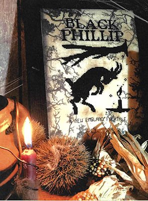 Black Phillip - Halloween Cross Stitch Pattern 