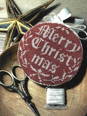 Victorian Christmas Pinwheel - Cross Stitch Pattern 