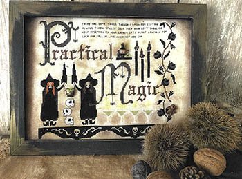 Practical Magic - Halloween Cross Stitch Pattern