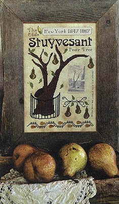 Olde Stuyvesant Pear Tree - Cross Stitch Pattern