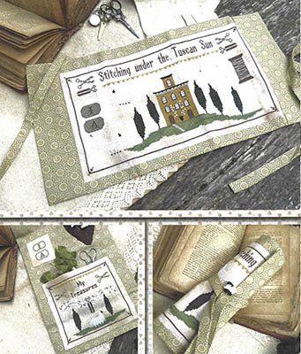 Stitching Under The Tuscan Sun - Cross Stitch Pattern 