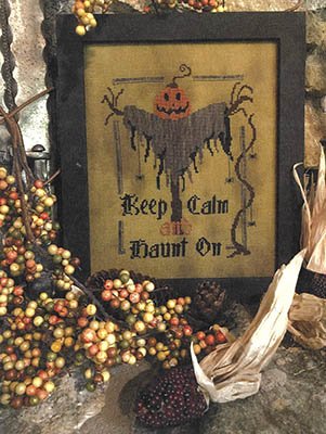 Haunt On - Halloween Cross Stitch Pattern