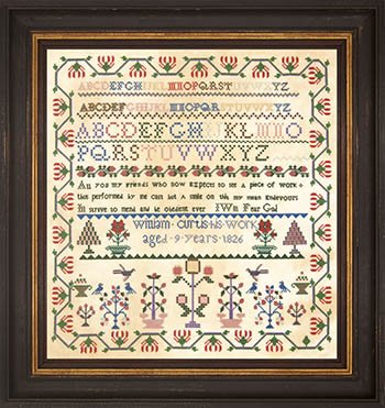 William Curtis 1826 - Cross Stitch Pattern