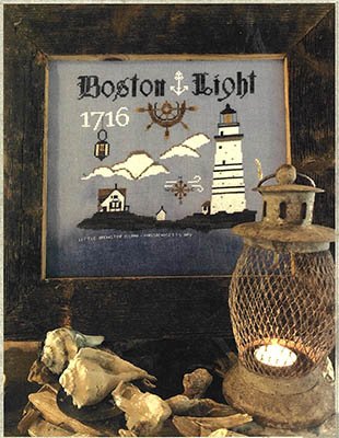 Boston Light - Cross Stitch Pattern 