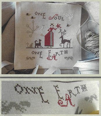 One Soul One Earth - Cross Stitch Pattern