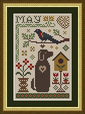 May Dog - Cross Stitch Pattern