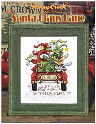 Santa Claus Lane - Christmas Cross Stitch Pattern