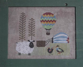 First Passengers - Cross Stitch Pattern