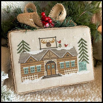 Winterville Big Moose Lodge - Chirstmas Cross Stitch Pattern