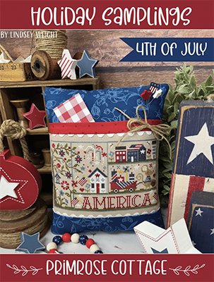Holiday Samplings 4th Of July Patriotic Cross Stitch Pattern