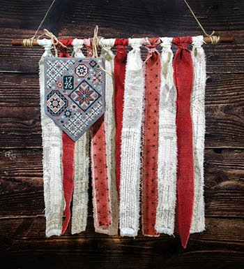 Stars & Stripes - Patriotic Cross Stitch Pattern